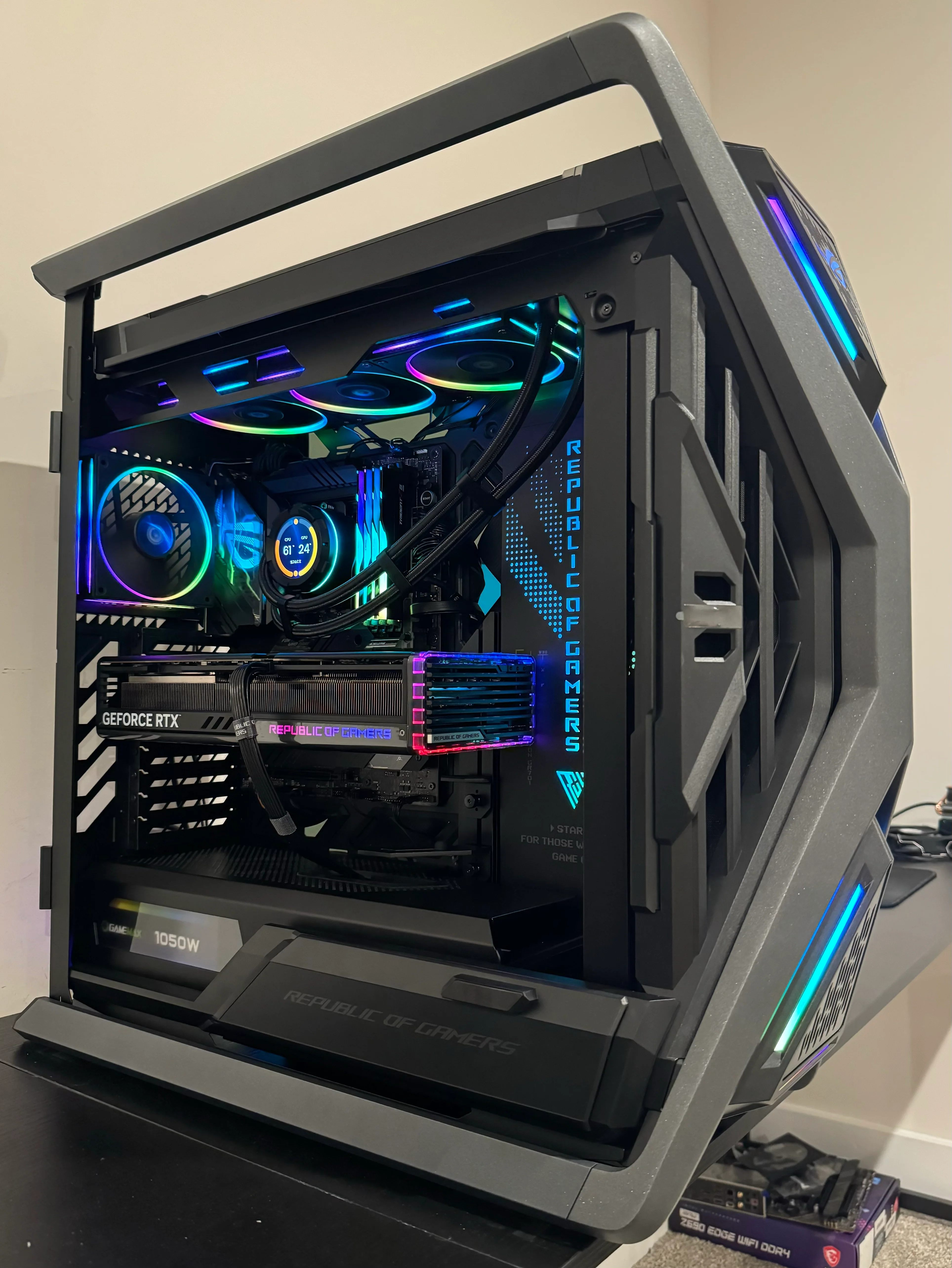 ASUS ROG Strix HYPERION RTX 4090 i9-14900K 5.9 GHz 64GB RAM GAMING PC - Image 6