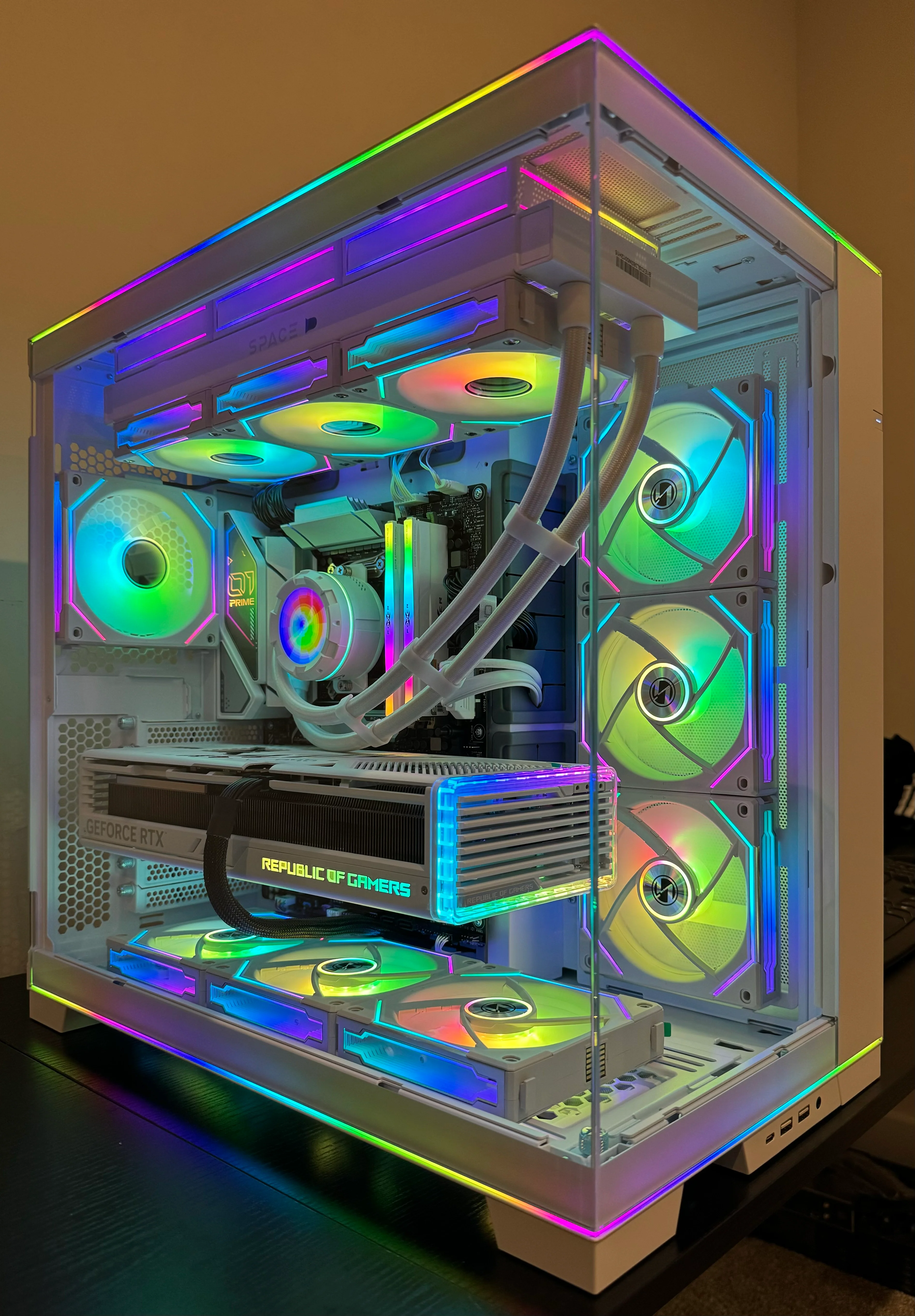 CUSTOM BUILT GAMING PC - i9 14900K RTX 5080 64GB DDR5 4TB SSD Z790 WHITE BUILD - Image 15