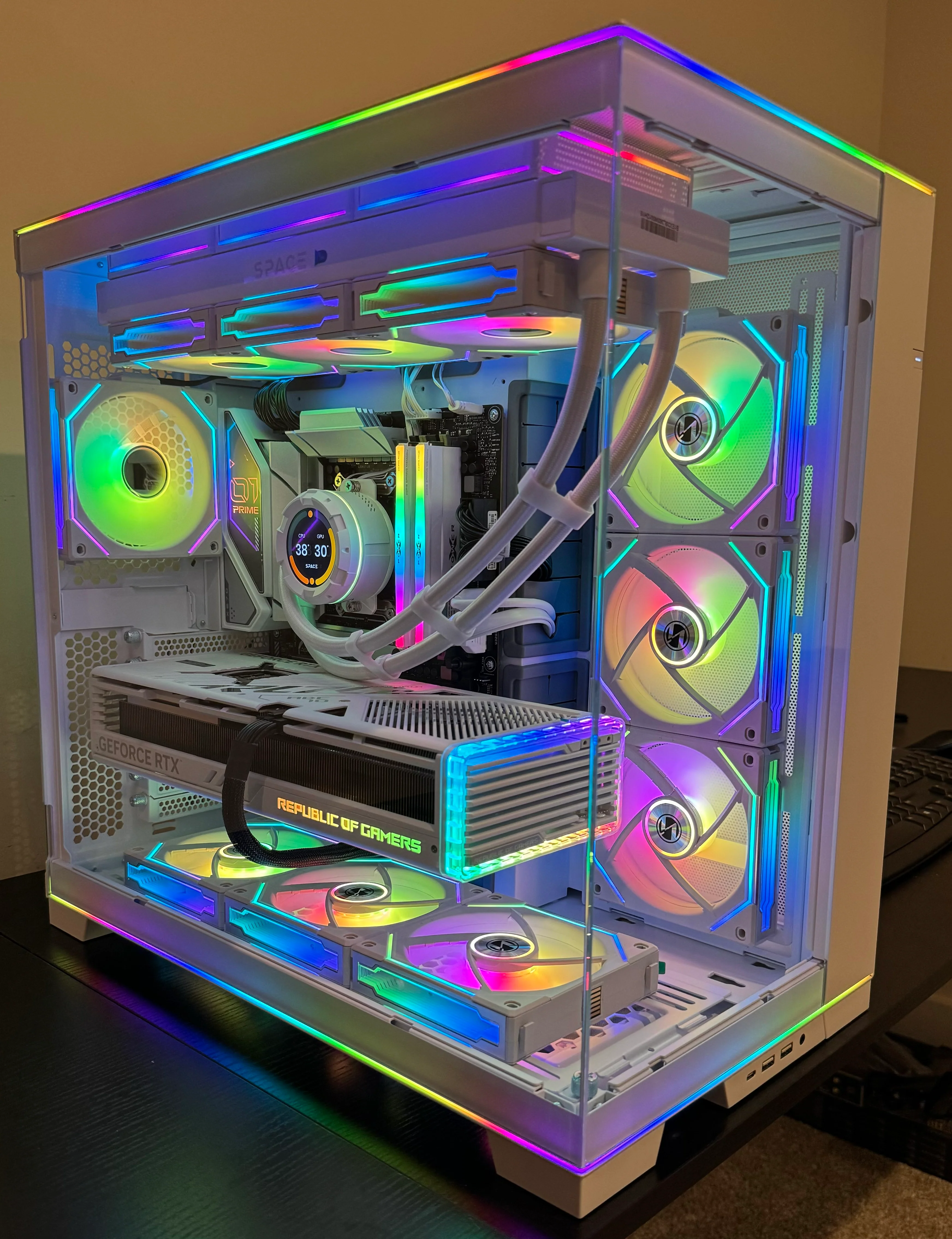 CUSTOM BUILT GAMING PC - i9 14900K RTX 5080 64GB DDR5 4TB SSD Z790 WHITE BUILD - Image 4