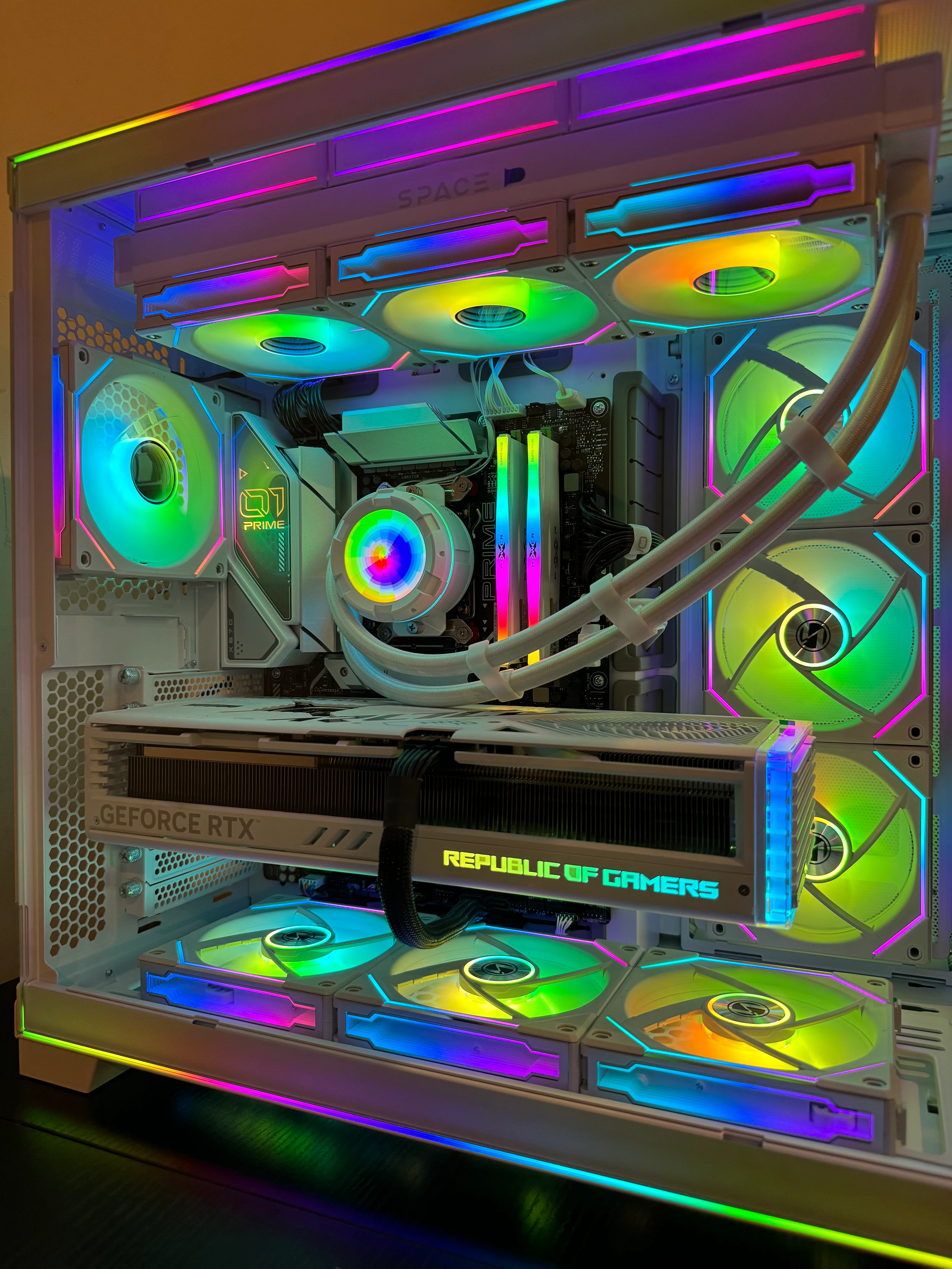 CUSTOM BUILT GAMING PC - i9 14900K RTX 5080 64GB DDR5 4TB SSD Z790 WHITE BUILD - Image 6