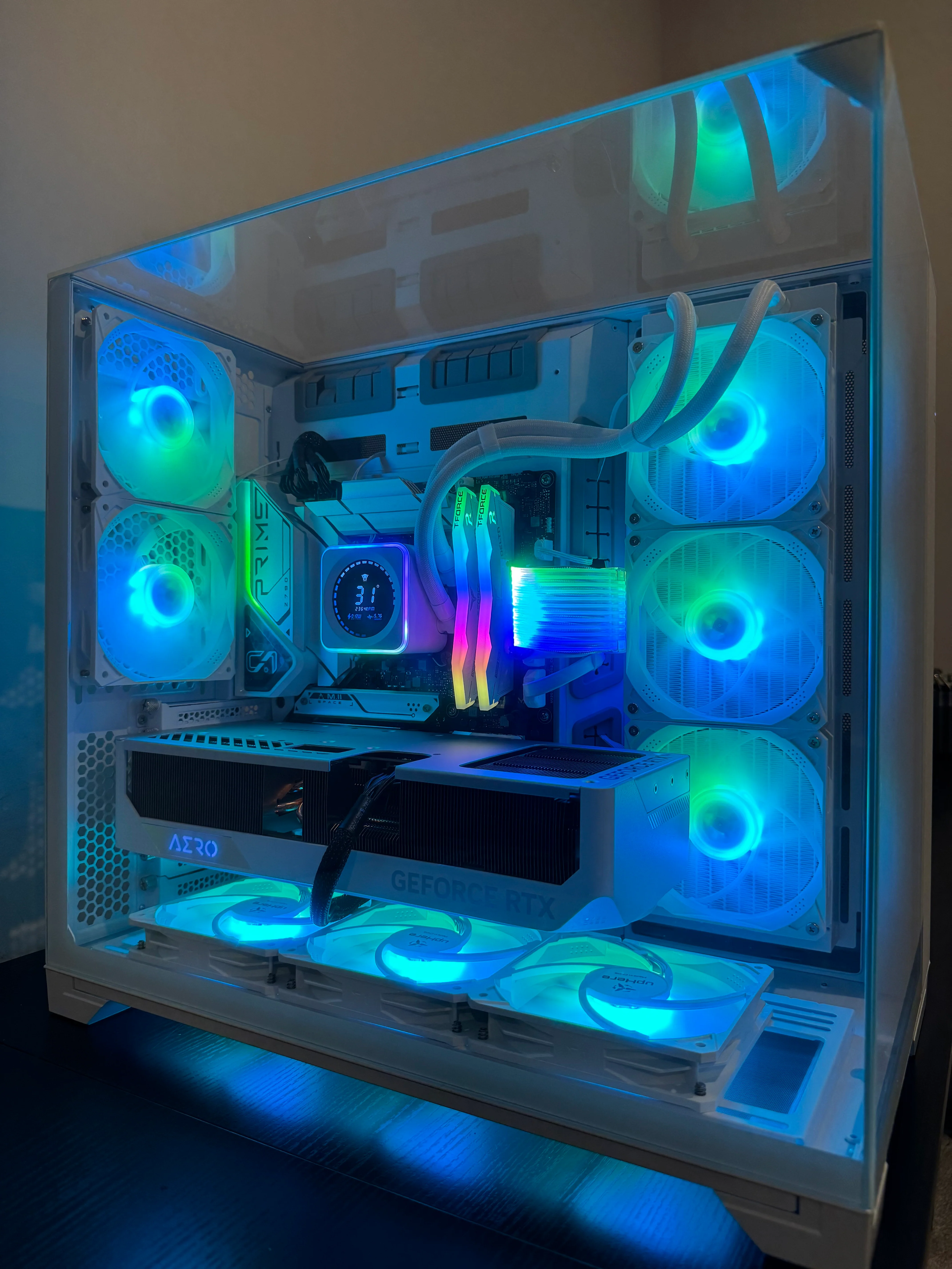 CUSTOM BUILT GAMING PC - RTX 5080 i9 14900K 32GB DDR5 2TB SSD ALL WHITE BUILD - Image 3