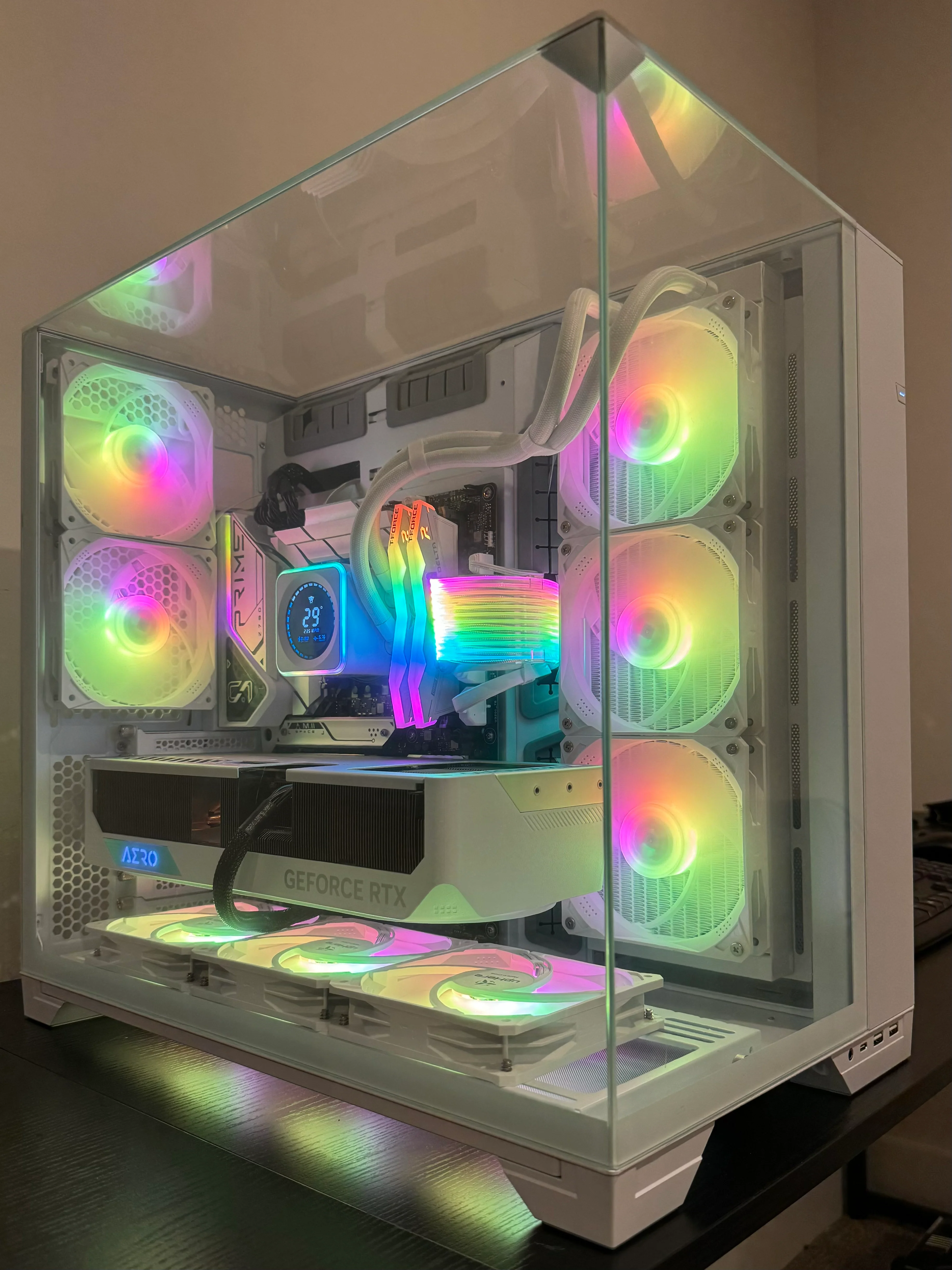 CUSTOM BUILT GAMING PC - RTX 5080 i9 14900K 32GB DDR5 2TB SSD ALL WHITE BUILD - Image 4