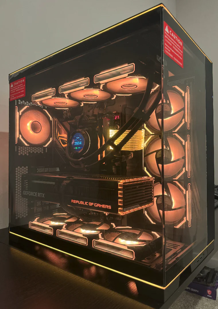 RTX 4090/5090 GAMING PC i9-14900K 5.9 GHz 64GB RAM 4TB SSD RGB WiFi VR