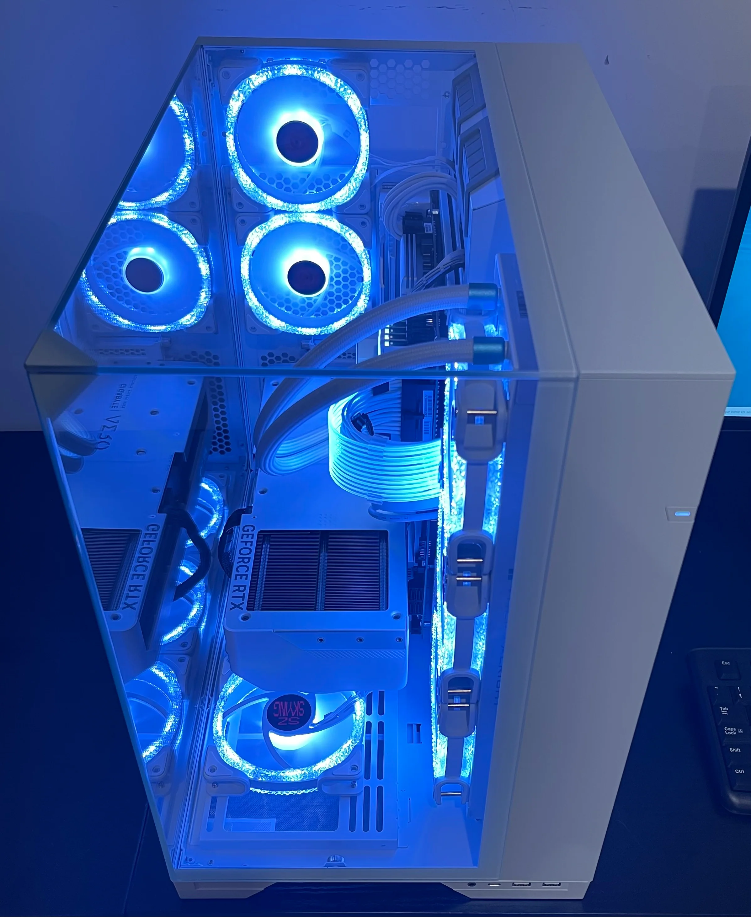 RTX 50 SERIES Gaming PC i9 14900K 32GB DDR5 2TB SSD WiFi 6 WHITE BUILD - Image 12