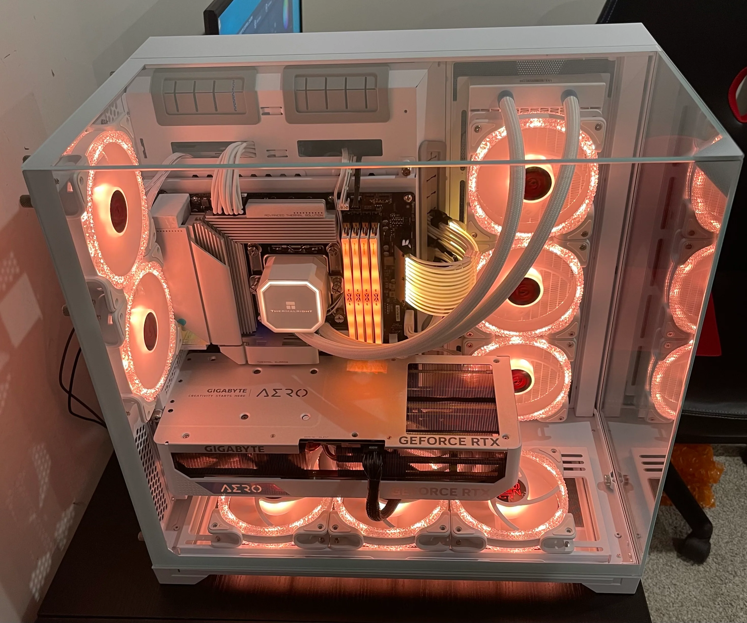 RTX 50 SERIES Gaming PC i9 14900K 32GB DDR5 2TB SSD WiFi 6 WHITE BUILD - Image 3