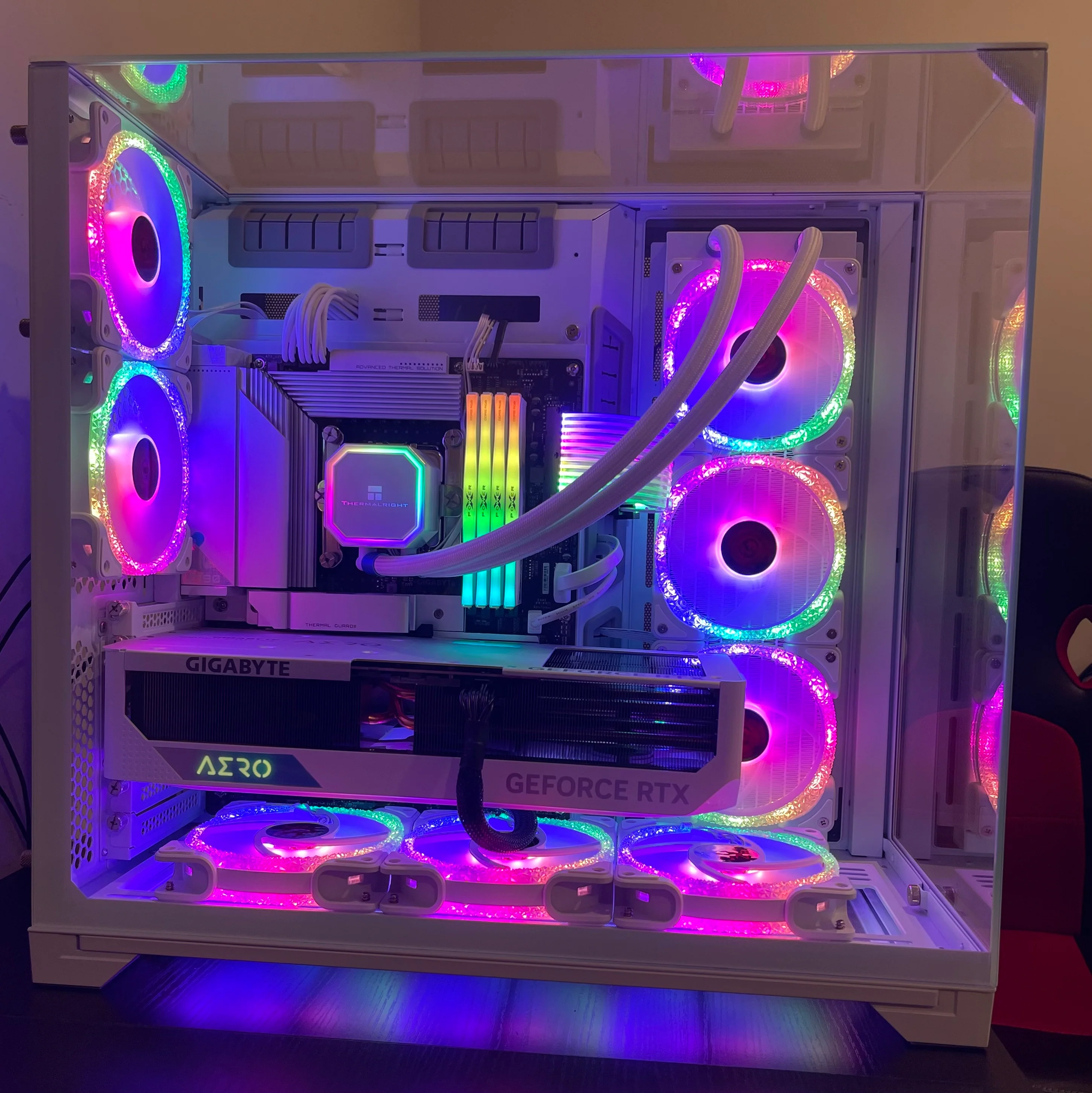RTX 50 SERIES Gaming PC i9 14900K 32GB DDR5 2TB SSD WiFi 6 WHITE BUILD - Image 8