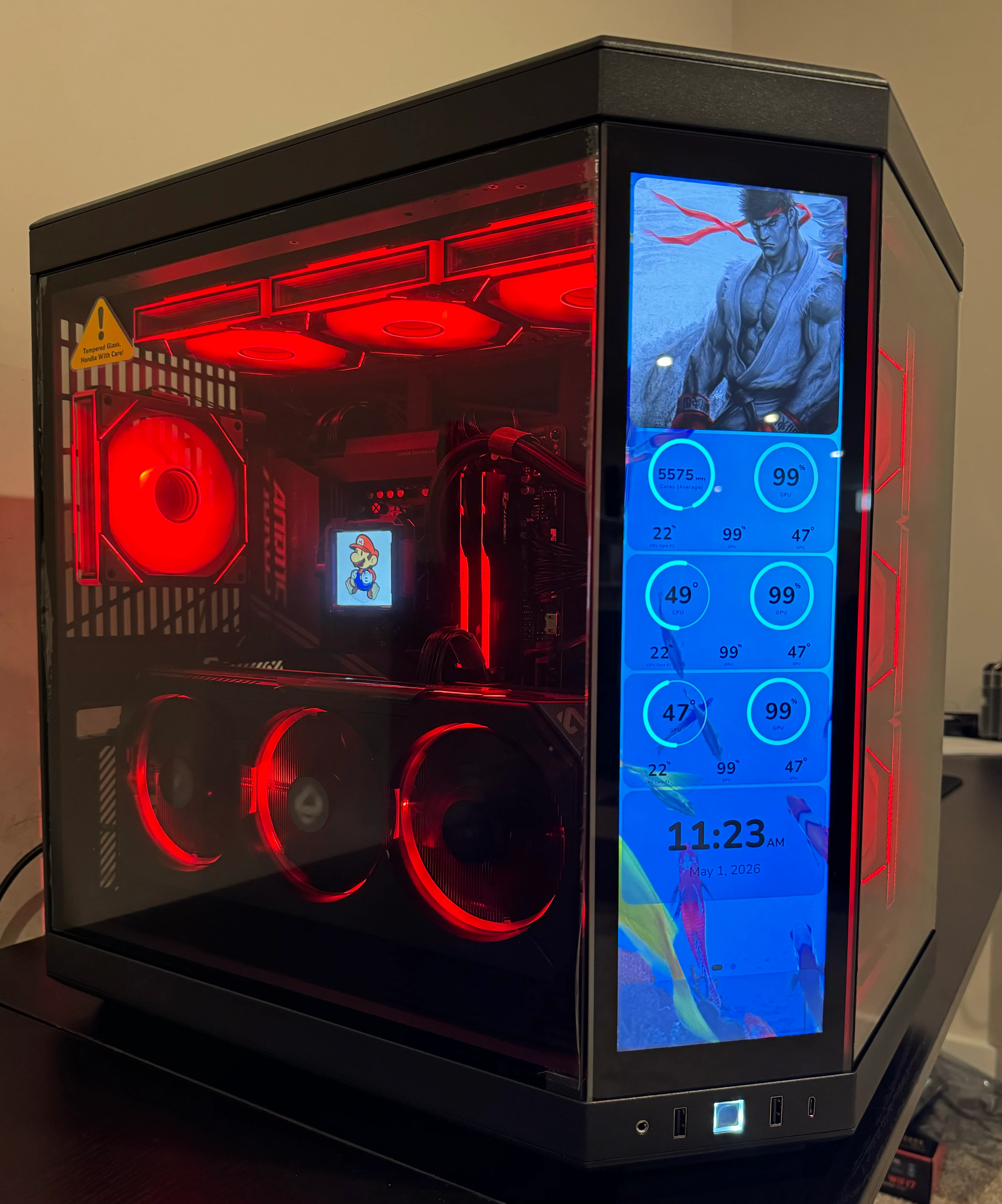 RTX 5090 CUSTOM BUILT GAMING PC RYZEN 9 9950X3D 64GB DDR5 RAM 4TB SSD WiFi 7 VR BLACK BUILD - Image 2
