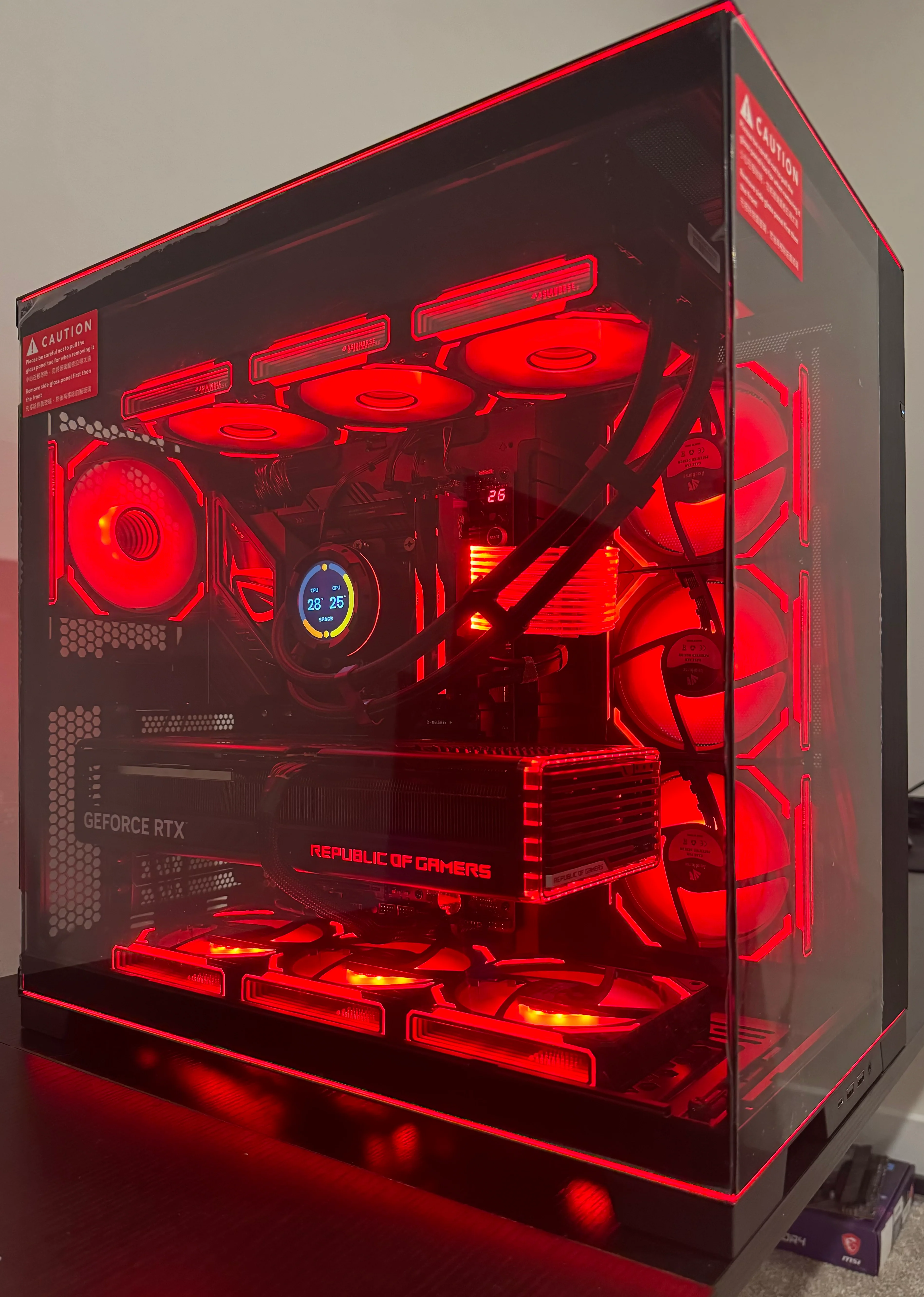 RTX 5080 CUSTOM BUILT GAMING PC i9 14900k 64GB DDR5 RAM 8TB SSD WiFi 6 VR