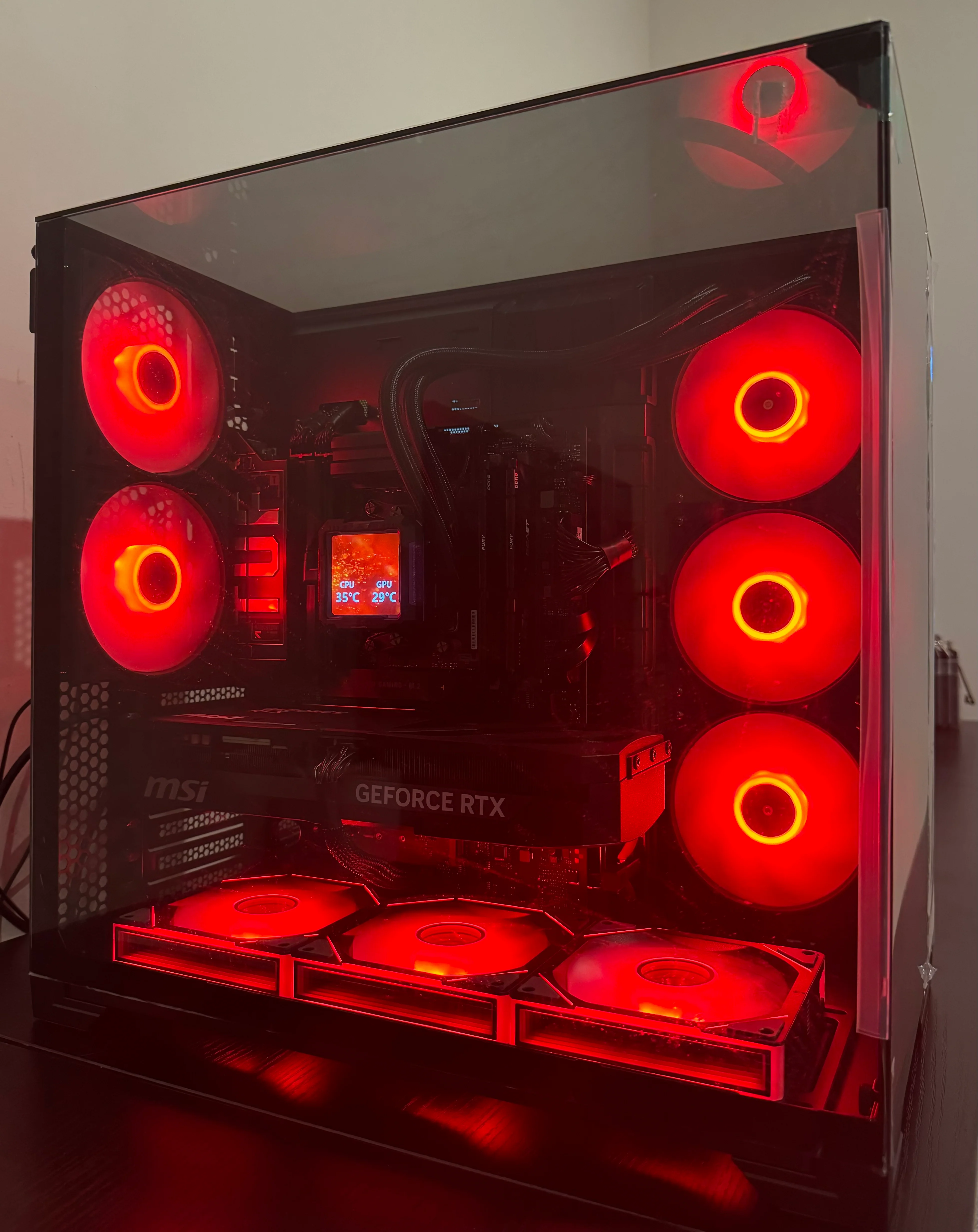 RTX 5080 CUSTOM BUILT GAMING PC RYZEN 9 9900X 32GB DDR5 RAM 2TB SSD WiFi 6 VR - Image 2