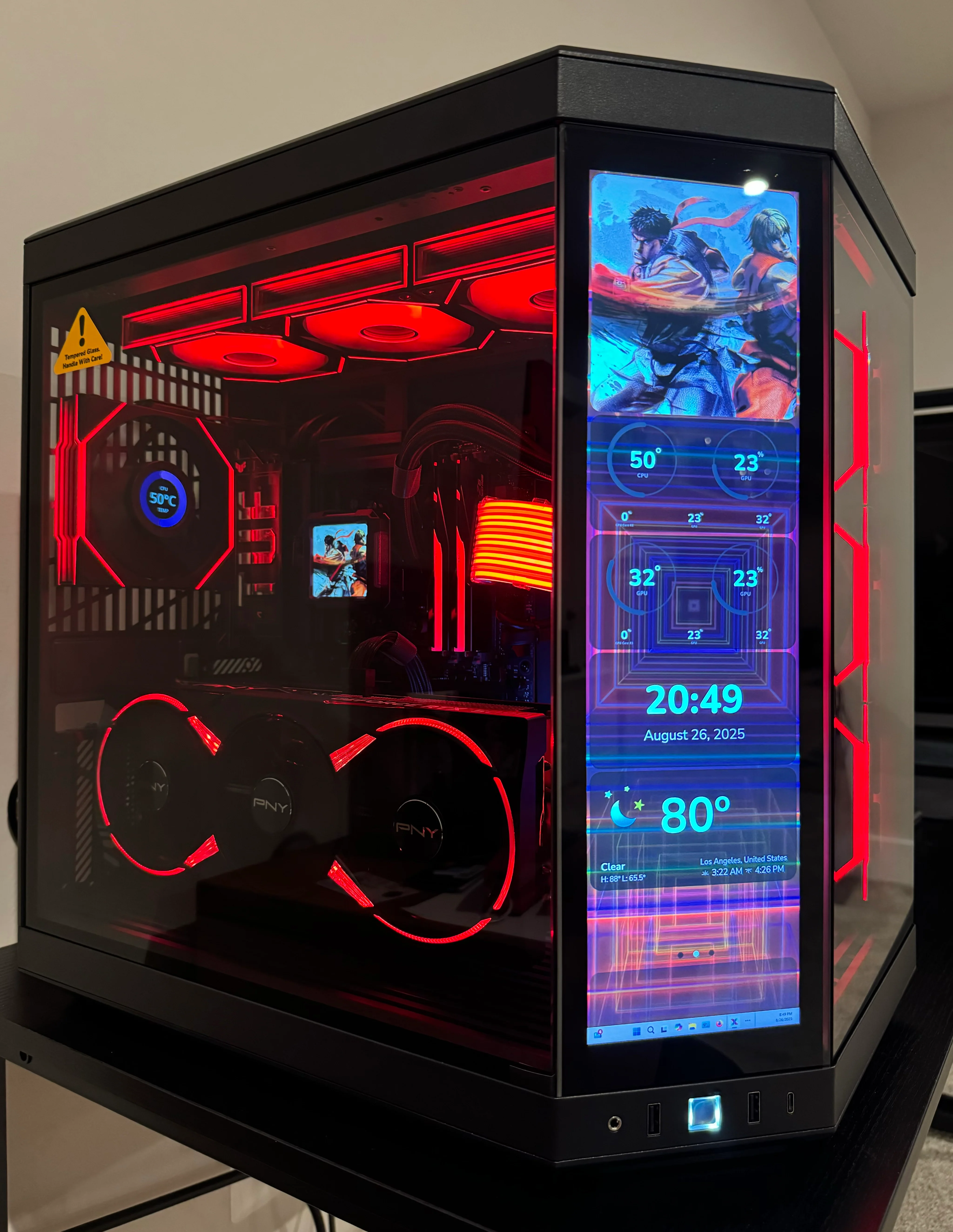 RTX 5080/5090 CUSTOM BUILT GAMING PC RYZEN 9 9950X3D 64GB DDR5 RAM 4TB SSD WiFi 7 VR BLACK BUILD - Image 10