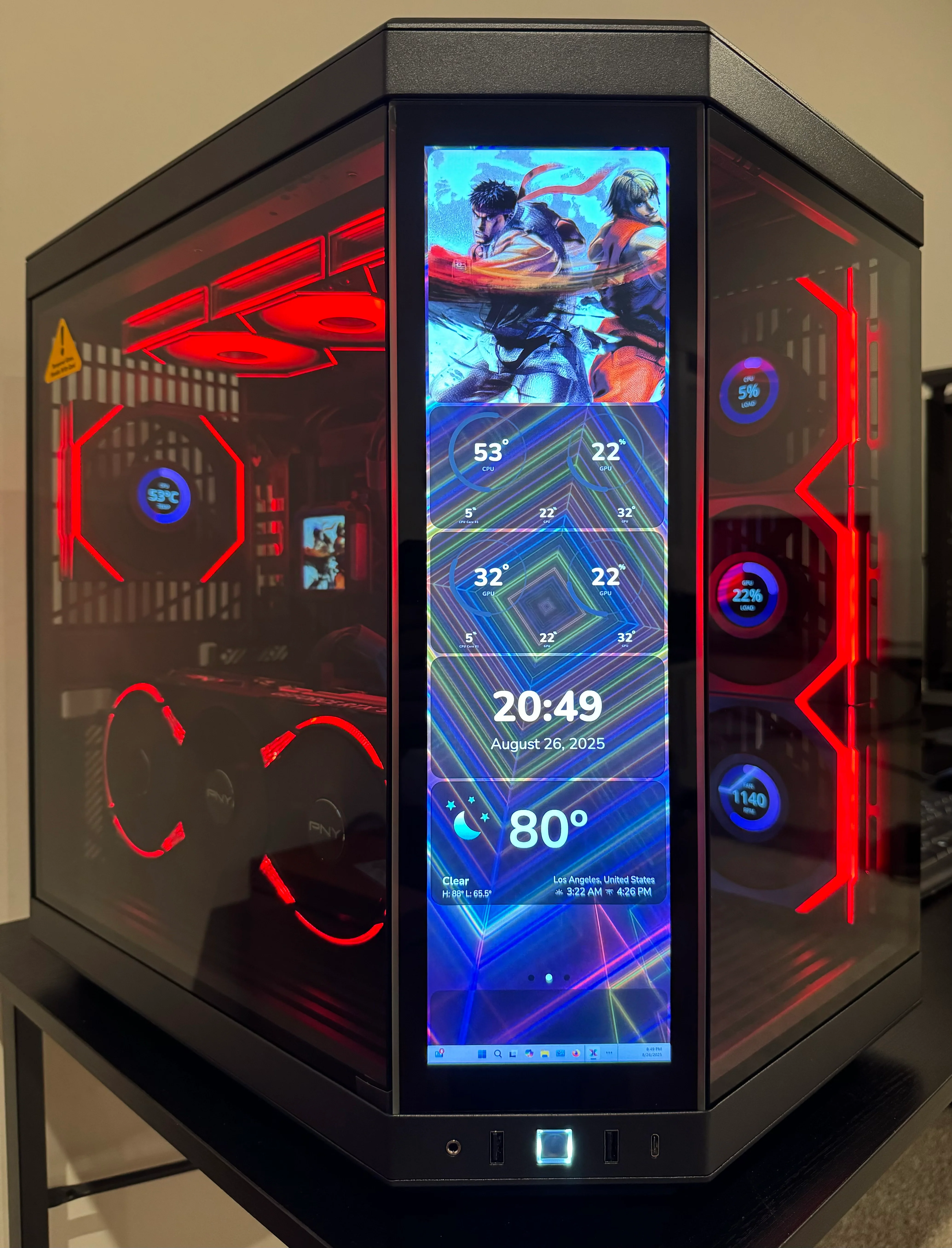 RTX 5080/5090 CUSTOM BUILT GAMING PC RYZEN 9 9950X3D 64GB DDR5 RAM 4TB SSD WiFi 7 VR BLACK BUILD