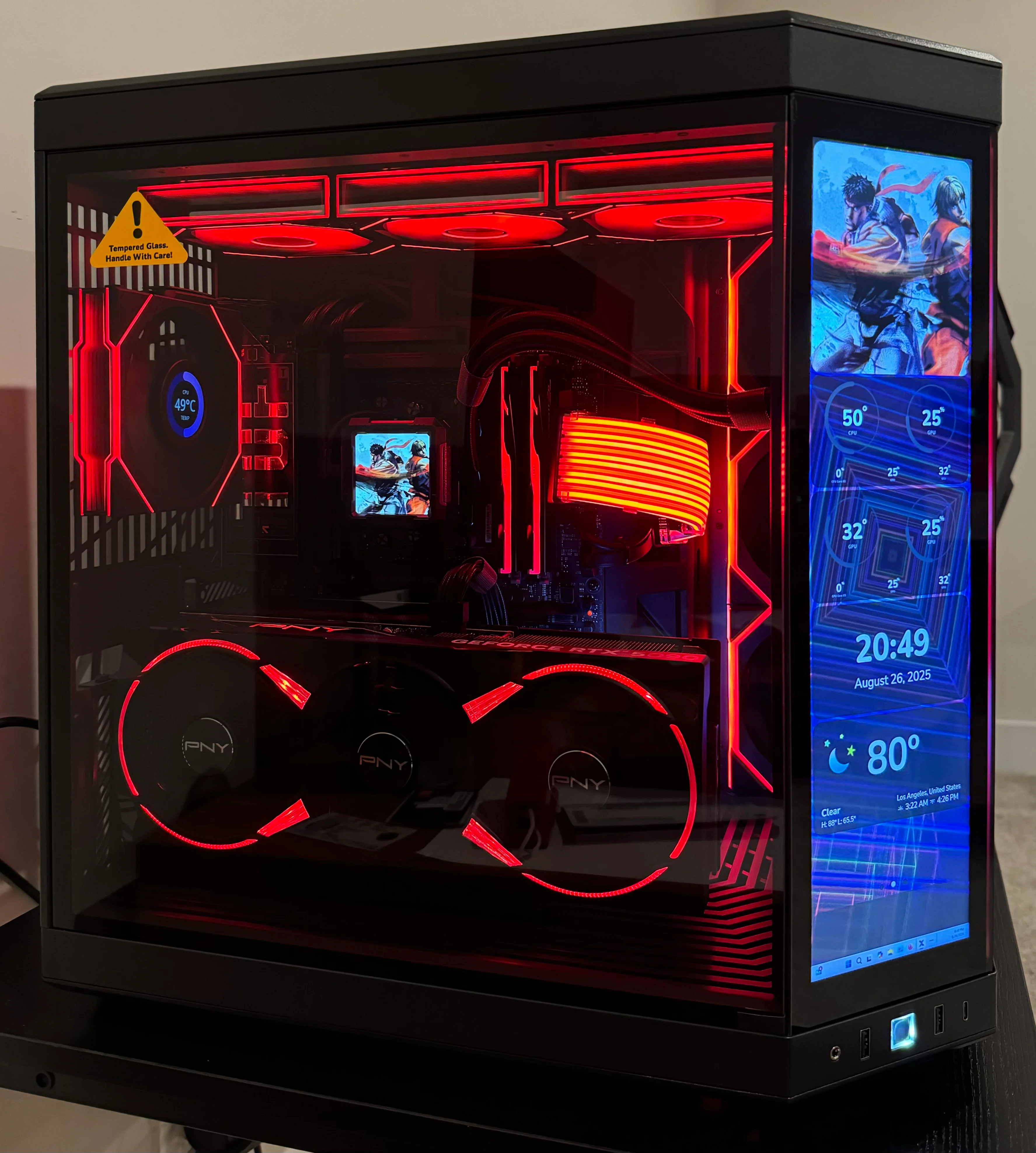 RTX 5080/5090 CUSTOM BUILT GAMING PC RYZEN 9 9950X3D 64GB DDR5 RAM 4TB SSD WiFi 7 VR BLACK BUILD - Image 2