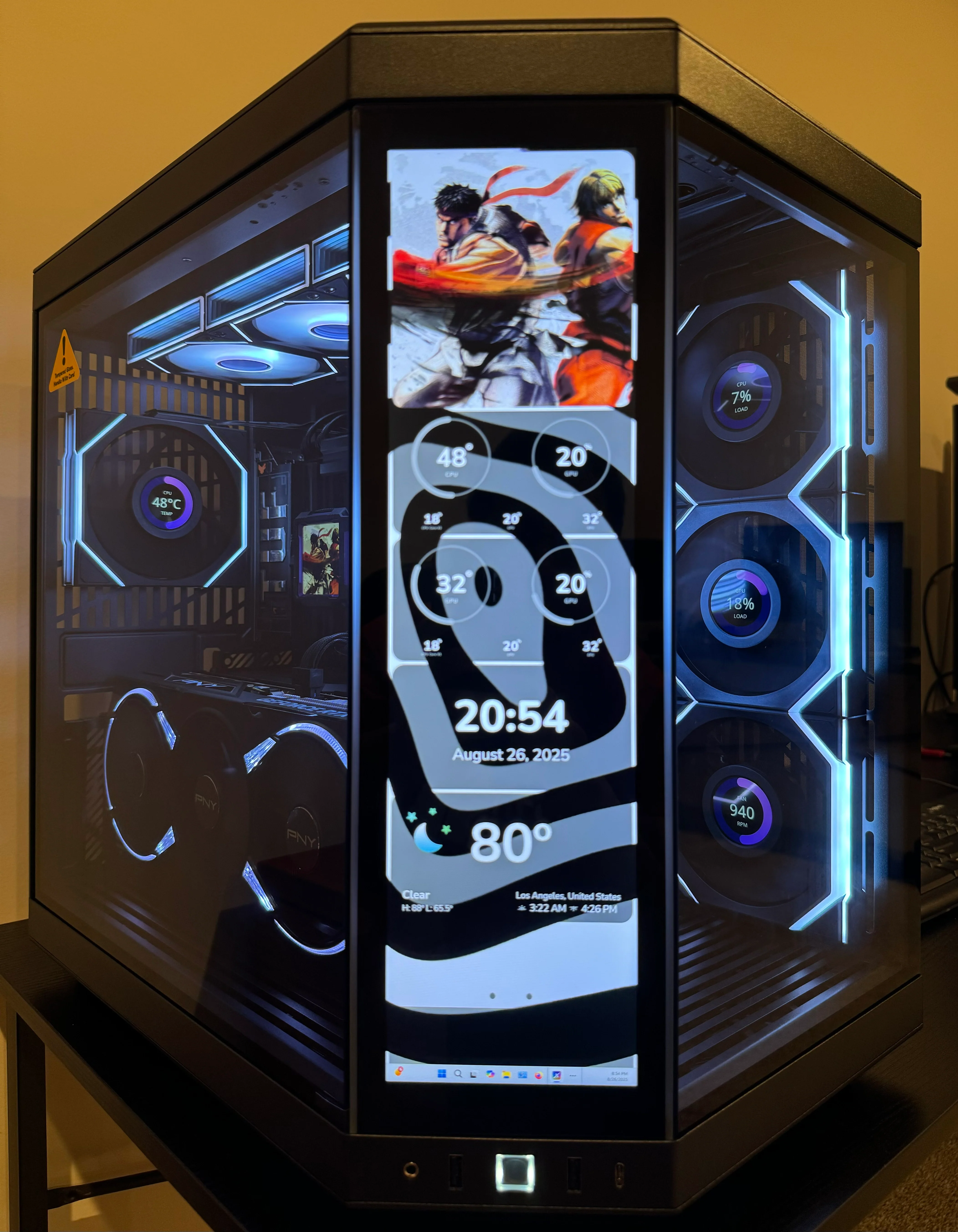 RTX 5080/5090 CUSTOM BUILT GAMING PC RYZEN 9 9950X3D 64GB DDR5 RAM 4TB SSD WiFi 7 VR BLACK BUILD - Image 7