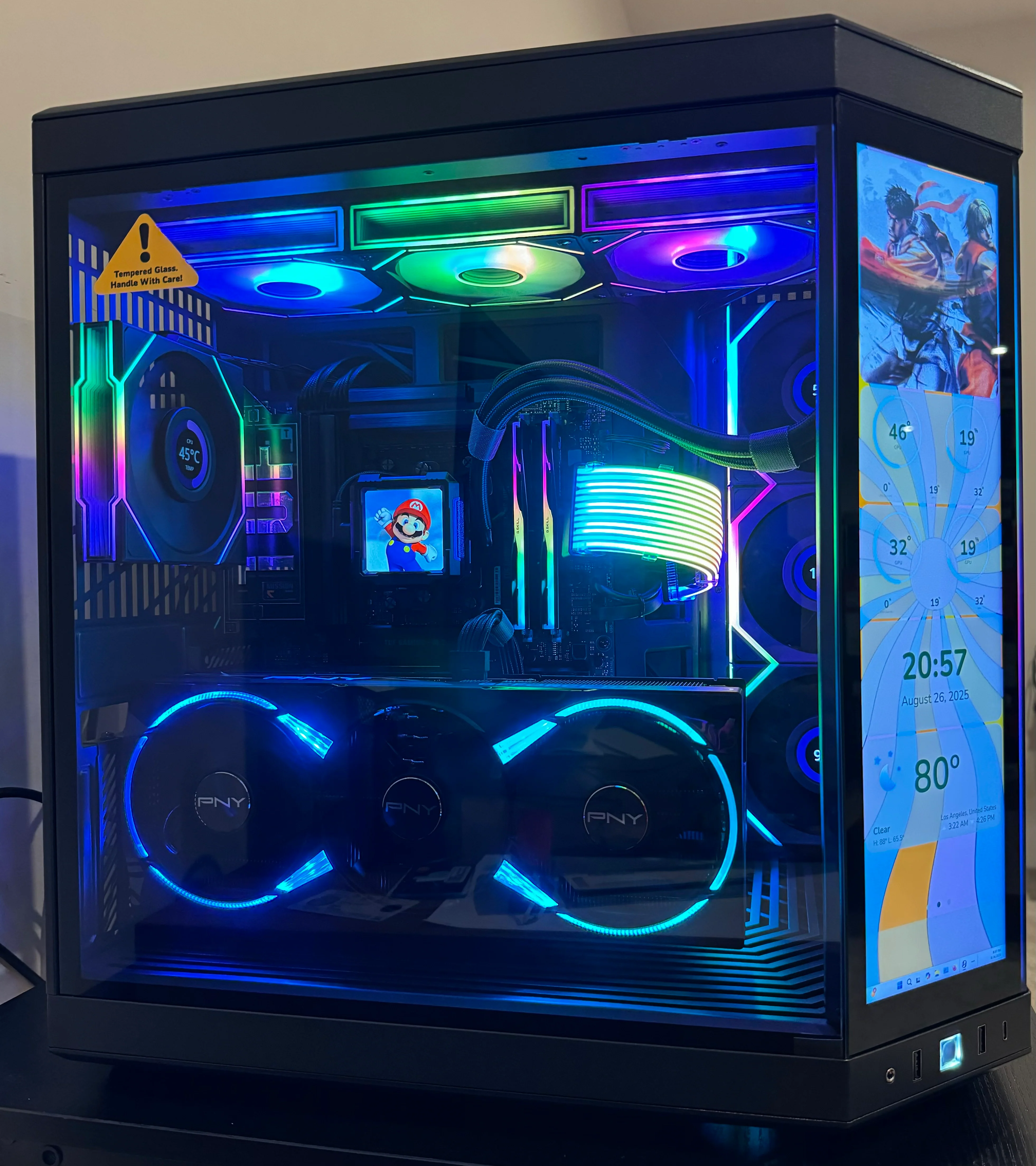 RTX 5080/5090 CUSTOM BUILT GAMING PC RYZEN 9 9950X3D 64GB DDR5 RAM 4TB SSD WiFi 7 VR BLACK BUILD - Image 4
