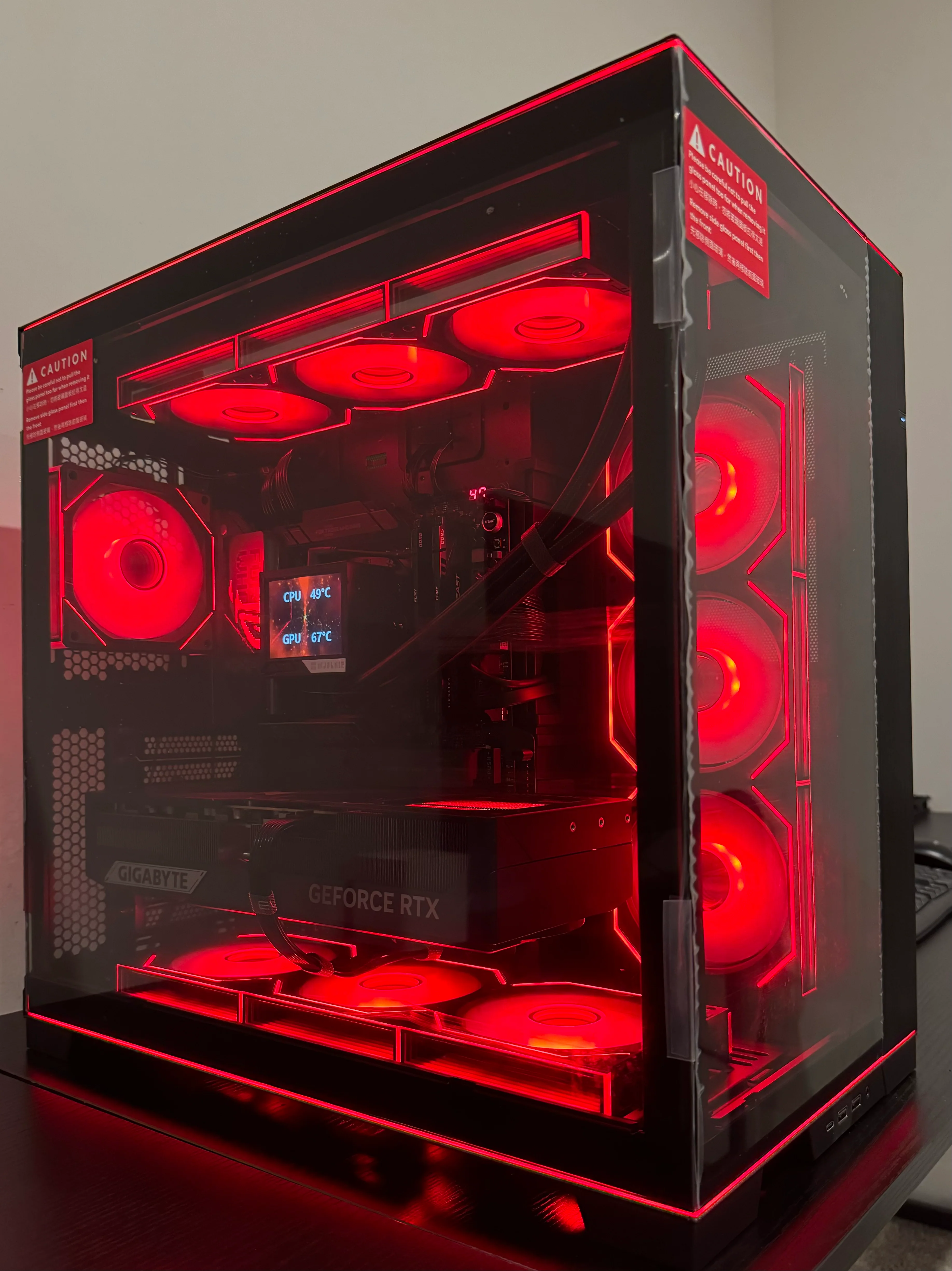RTX 5090 CUSTOM BUILT GAMING PC RYZEN 7 9800X3D 32GB DDR5 RAM 2TB SSD WiFi VR