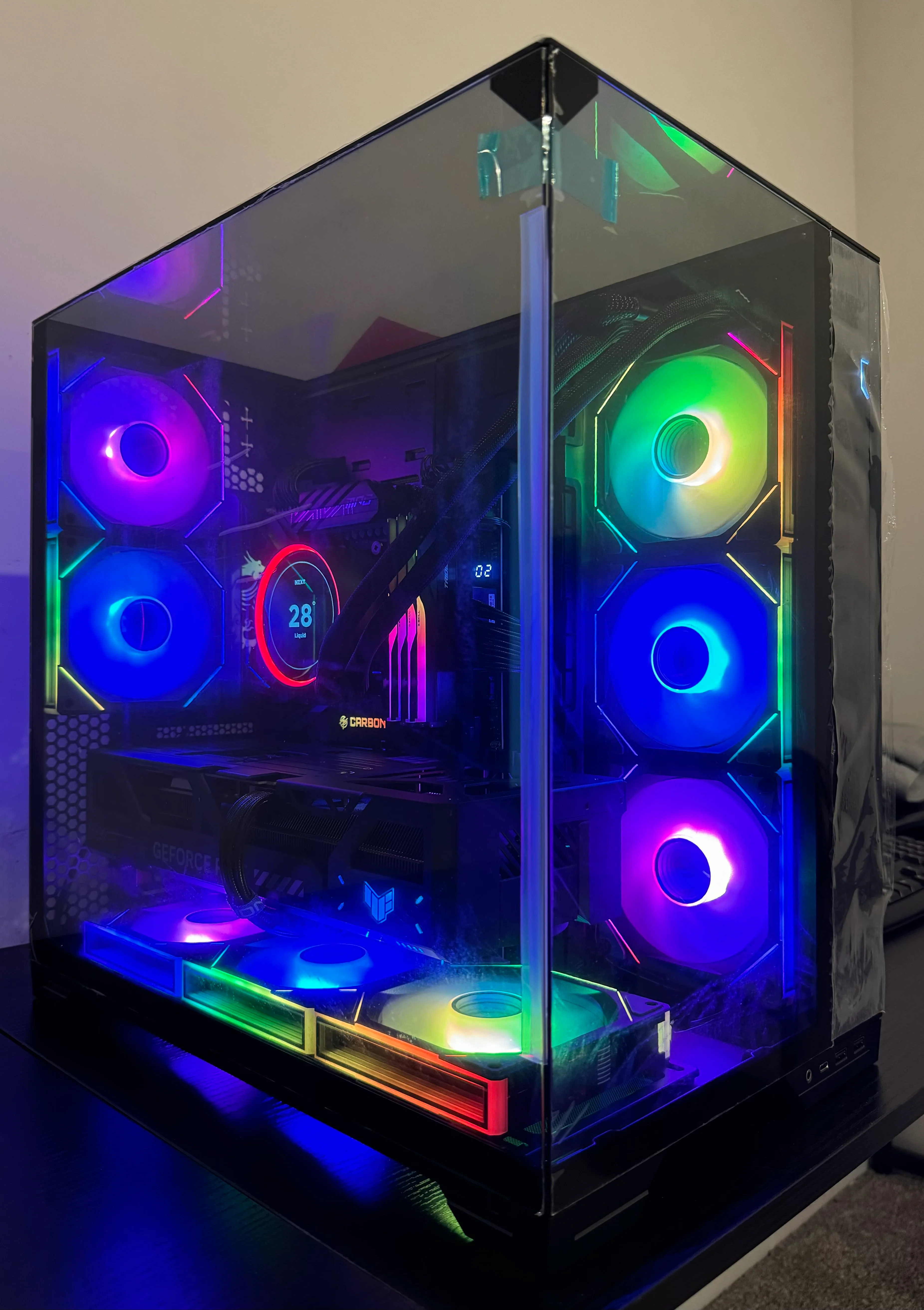 RYZEN 9 9950X3D AI WORKSTATION PC RTX 5090 128GB RAM 4TB NVME SSD WiFI RGB VR - Image 4